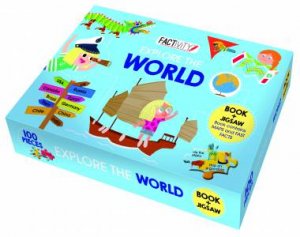 Book And Jigsaw: Factivity World Explorer by Various