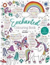 Gem Art Colouring Book  Enchanted