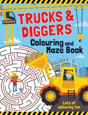 Trucks & Diggers - Maze Book by Various