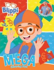 Blippi  Mega Colouring Book