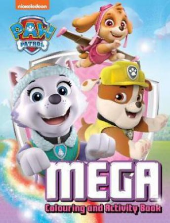 PAW Patrol - Mega Colouring Book - Pink by Various