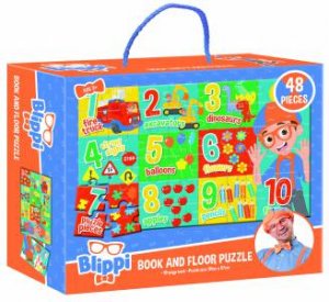 Blippi - Book & Floor Puzzle by Various