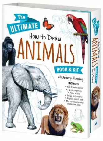 Book & Kit - How To Draw Animals by Garry Fleming