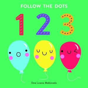 Follow The Dots - 123 Cased Board Book by Various