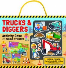 Trucks  Diggers  Bubble Sticker Activity Case