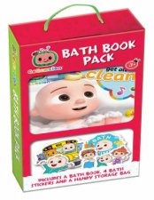 Cocomelon  Bath Book Set