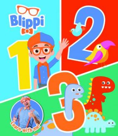 Blippi - Cased Board Book - 123 by Various