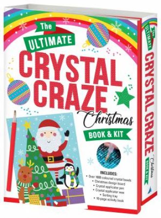 Book  &  Kit - Christmas Crystal Craze by Lake Press