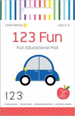 Little Genius Small Activity Pad - 123 Fun Vol. 2 by Various