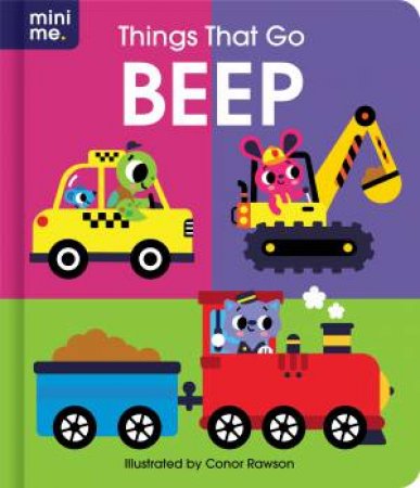 Mini Me Cased Board Book Beep by Conor Rawson