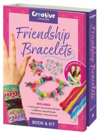 Creative Station - Book & Kit - Friendship Bracelets by Lake Press