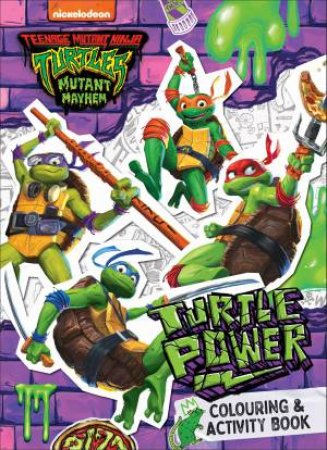 TMNT Mutant Mayhem - Colouring Book by Lake Press