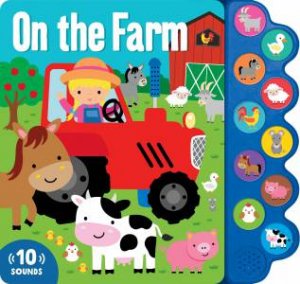 On the Farm - 10-Button Sound Book by Lake Press