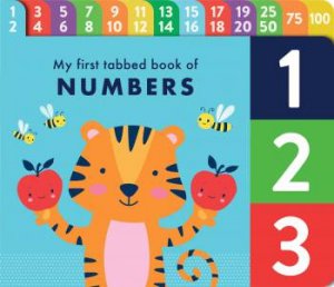 Chunky Tabbed Board Book - 123 by Lake Press