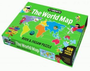 Factivity Vol. 2 - Book & Jigsaw - The World Map by Lake Press