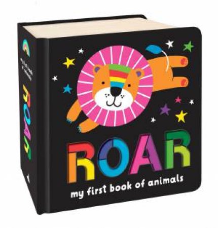 Chunky Neon Board Book - Roar by Lake Press