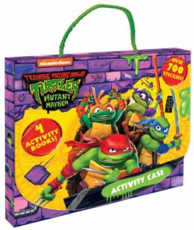 TMNT Mutant Mayhem - Activity Case by Lake Press