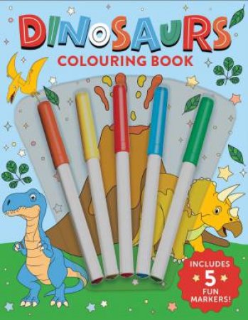 Colour Fun - Dinosaurs by Lake Press