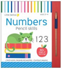 Little Genius Vol 2  Pencil Skills Activity Pad  Numbers