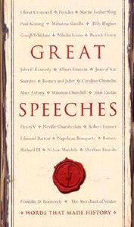 Great Speeches: Words That Made History by Anon