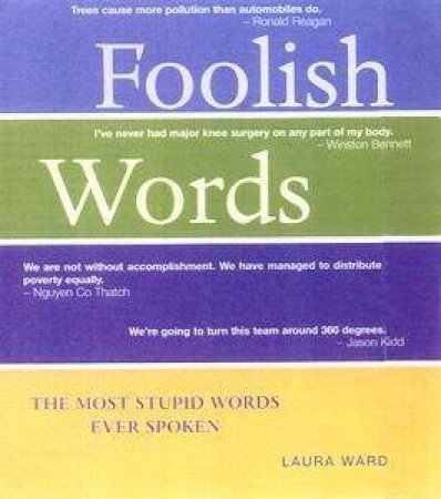 Foolish Words by Laura Ward