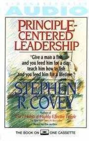 Principle Centered Leadership - Cassette by Stephen Covey