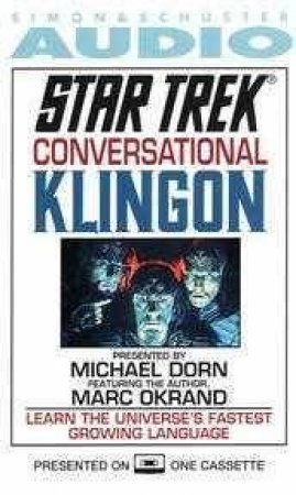 Star Trek: Conversational Klingon - Cassette by Marc Okrand