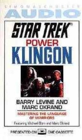 Star Trek: Power Klingon - Cassette by Barry Levine & Marc Okrand