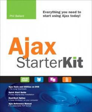 Ajax Starter Kit - Book & CD by Michael Moncur