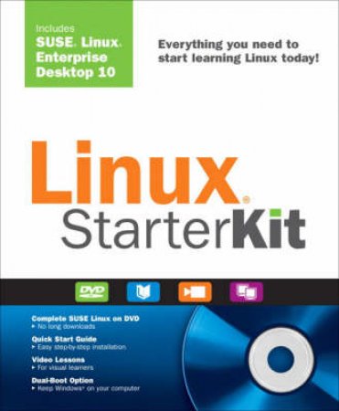 Linux Starter Kit - Book & DVD by Emmett Dulaney