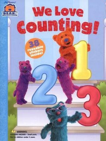 Bear In The Big Blue House: We Love Counting! Sticker Book by Nancy Inteli