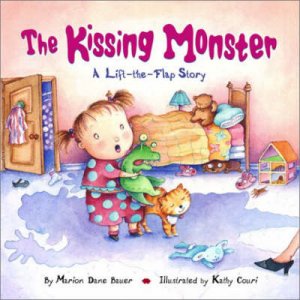 The Kissing Monster: A Lift-The-Flap Story by Marion Dane Bauer