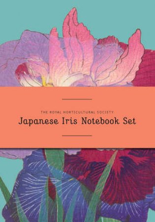 RHS Japanese Iris Notebook Set by Royal Horticultural Society