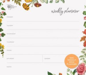 RHS Weekly Desk Planner by Various