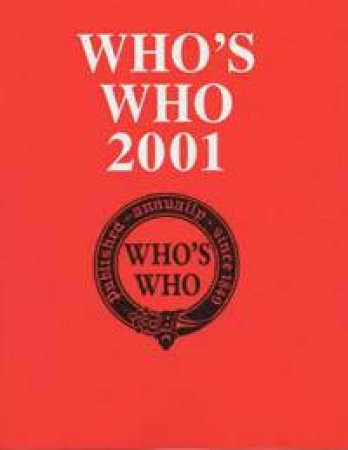 Who's Who 2001 by Various