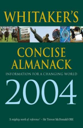 Whitaker's Concise Almanack 2004 by Various