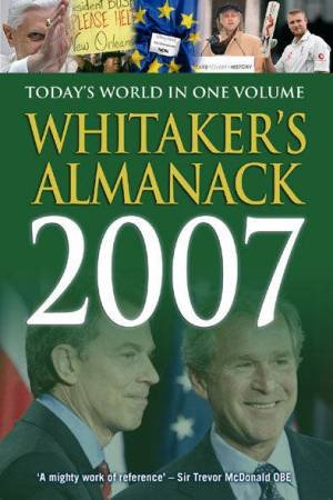 Whitaker's Almanack 2007 by Author Provided No