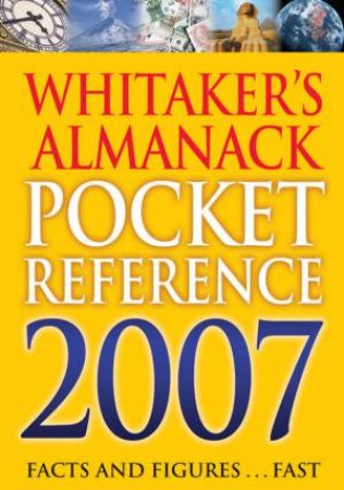 Whitaker's Pocket Reference 2007 by Author Provided No