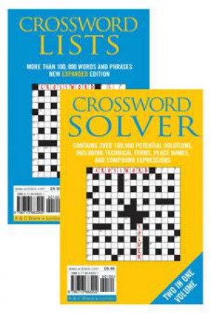 Crossword Lists and Crossword Solver Bumper Volume by Anne Stibbs