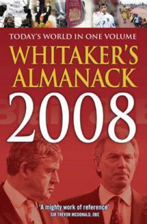 Whitaker's Almanack 2008 by Author Provided No