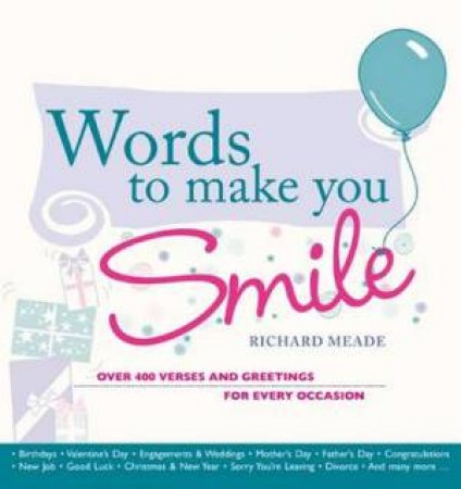 Words to Make You Smile by RICHARD MEADE