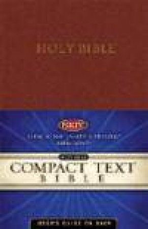 Holy Bible: Compact Text Bible NKJV, Burgundy by Various