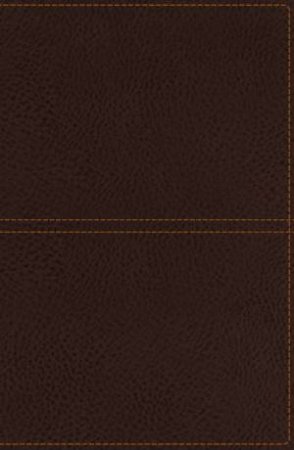 KJV Giant Print Center-Column Reference Bible [Earth Brown] by Various