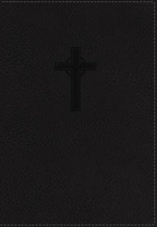 NKJV Reference Bible, Compact, Large Print, Red Letter Edition [Black] by Zondervan