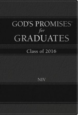 God's Promises for Graduates: Class of 2016 [Black] by Jack Countryman