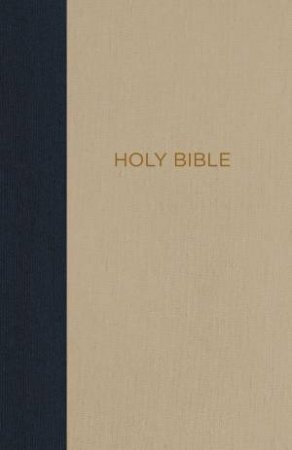 NKJV Thinline Bible Compact Red Letter Edition [Blue/Tan] by Thomas Nelson