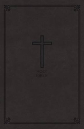 NKJV Value Thinline Bible Red Letter Edition [Large Print, Black] by Thomas Nelson