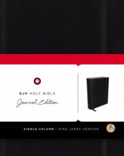 KJV Holy Bible Journal Edition Black