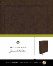 NKJV Holy Bible Journal Edition Rich Brown