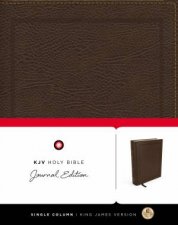 KJV Holy Bible Journal Edition Brown